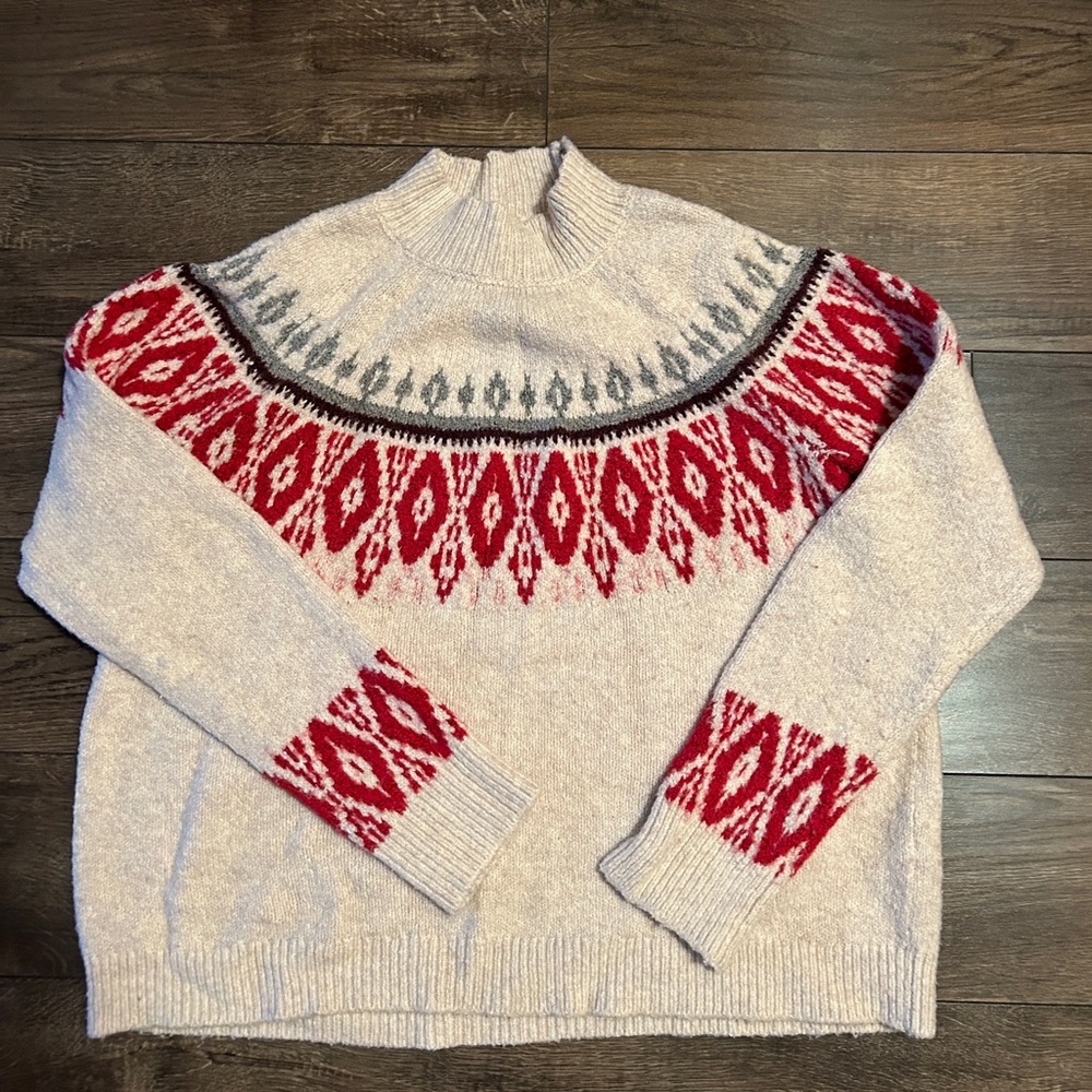 Lucky Brand Ladies sweater chunkie knit sweater